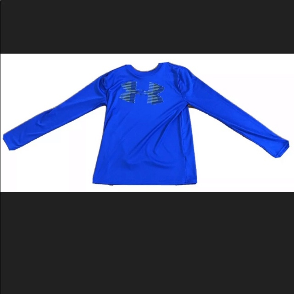 Cool blue under armour long sleeve shirt